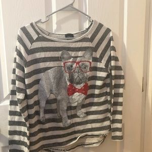 Striped rue 21 shirt medium women’s